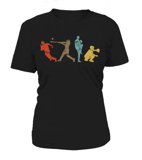 Baseball Fan Retro Vintage Women's T-Shirt
