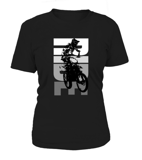 Bike Motocross Mountain Bike Helmet Cycling Biker Women's T-Shirt