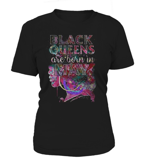 Black Queens Are Born In May TShirt Women's T-Shirt