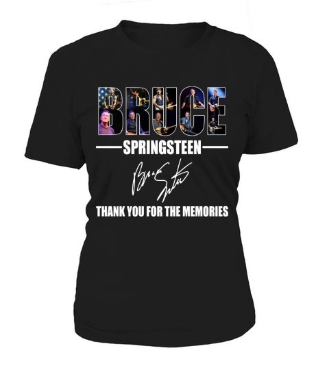 Bruce Springsteen thank you for the memories shirt Women's T-Shirt