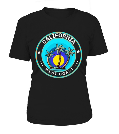 California CA Vintage Graphic Retro 70s Women's T-Shirt