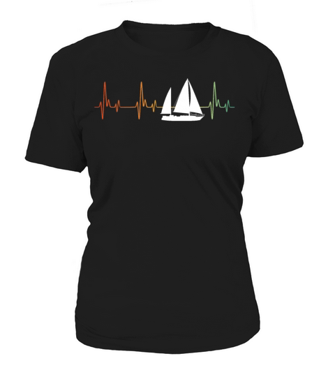 Distressed Ketch Heartbeat Women's T-Shirt