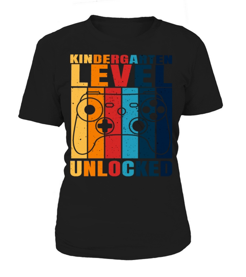 kindergarten level unlocked Back to School vintag Women's T-Shirt