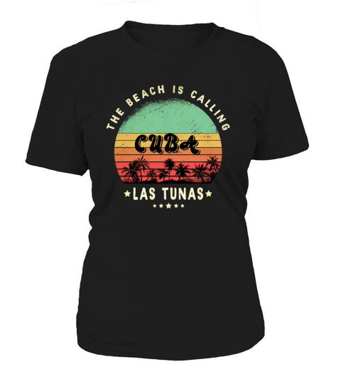 Las Tunas Cuba beach design Women's T-Shirt