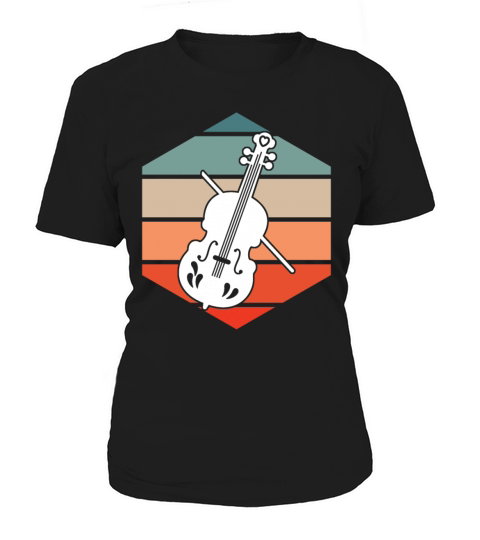Retro Vintage Cello Musician Cello Player Cellist Women's T-Shirt
