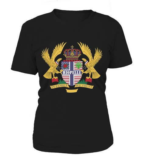 Riopelle Family Crest For American People - Riopelle Family T-Shirt, Hoodie, Sweatshirt Women's T-Shirt