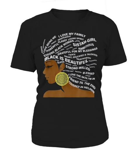 Strong black woman Black is beautiful Women's T-Shirt