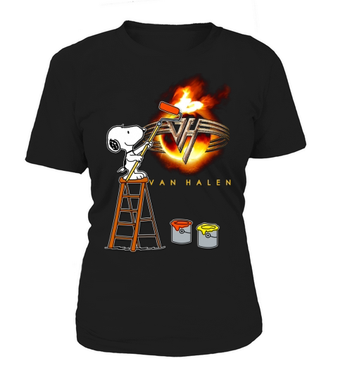 Van Halen Snoopy - Coffee Mug (colored) Women's T-Shirt