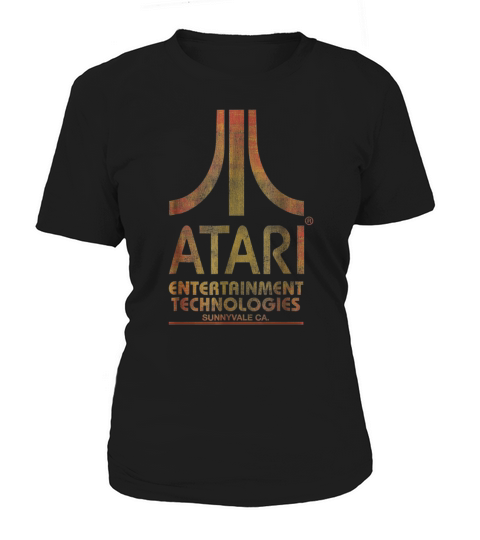 Vintage Atari Entertainment Technologies Distressed T-Shirt Women's T-Shirt