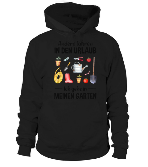 Garden Vacation Funny Quote Gardener Gift Idea Hoodie Unisex