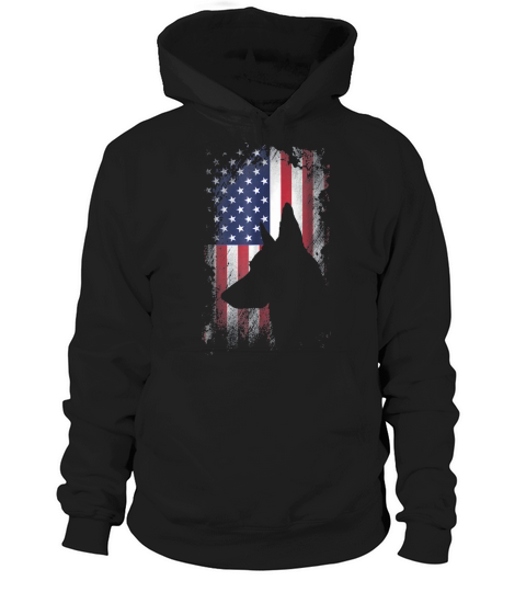 German Shepherd American Flag Hoodie Unisex
