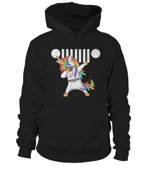 Jeep Unicorn Dabbing Hoodie Unisex
