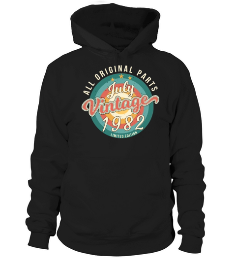 July 1982 40th Birthday Hoodie Unisex