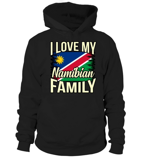 Namibia Flag Vintage Distressed Namibia Hoodie Unisex