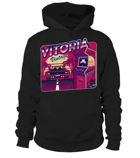 Vitoria - Personalized Vintage Gamer 80s 90s Hoodie Unisex