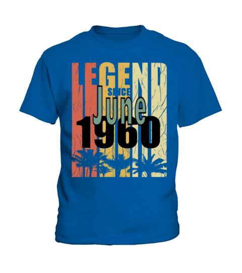 1960 vintage born in June gift Kids T-Shirt