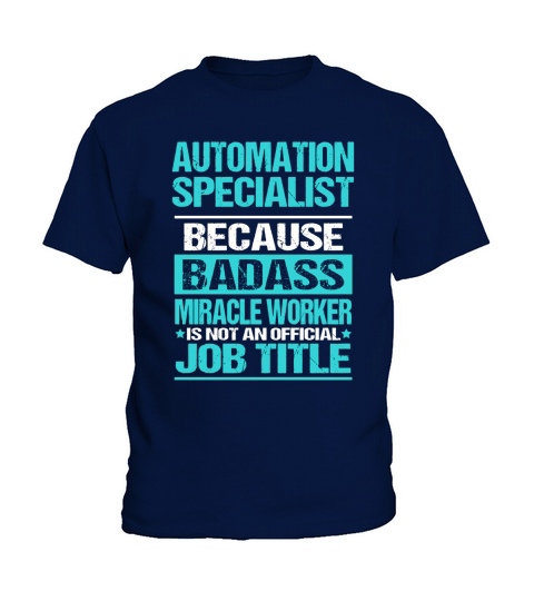 AUTOMATION SPECIALIST Kids T-Shirt