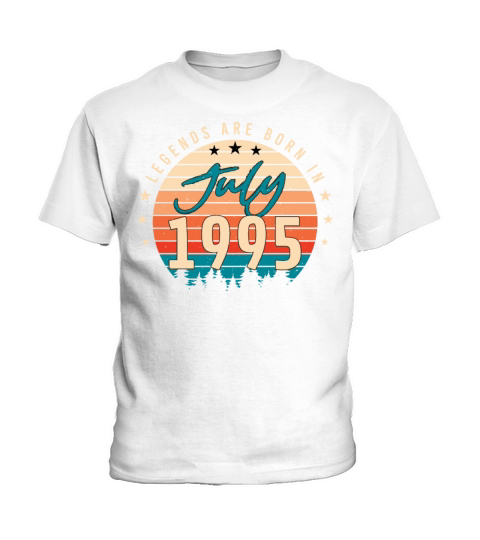 Birth Month July 1995 Kids T-Shirt