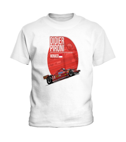 Didier Pironi - 1981 Monaco Kids T-Shirt