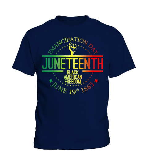 funny Juneteenth Kids T-Shirt