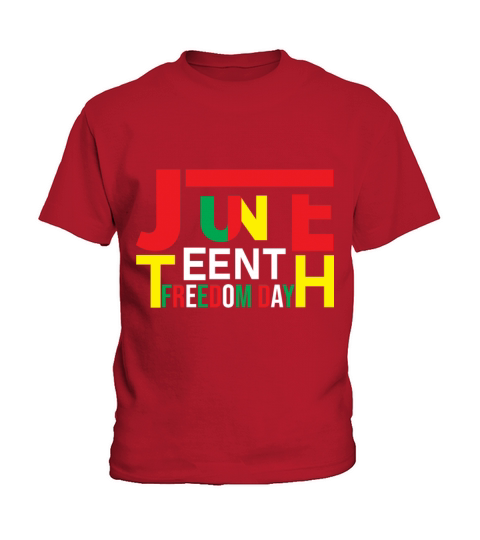 Juneteenth Black History Day Pride Gift Kids T-Shirt