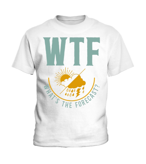 Meteorologist Weather Forecast Kids T-Shirt