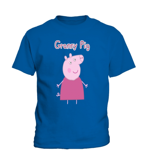 peppa pig granny pig Kids T-Shirt