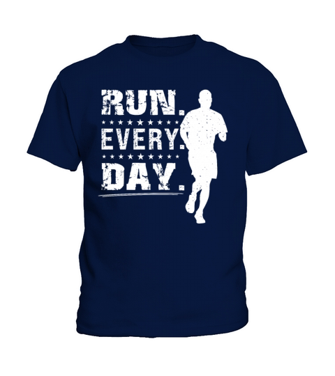 Run Every Day - Streak Runner Kids T-Shirt