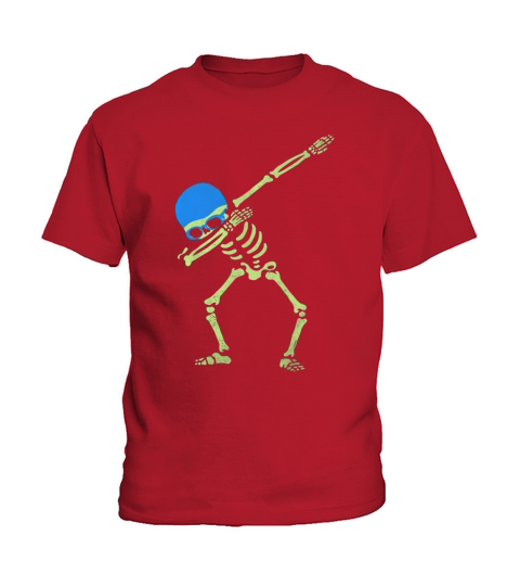 SWIMMING SKELETON DABBING Kids T-Shirt