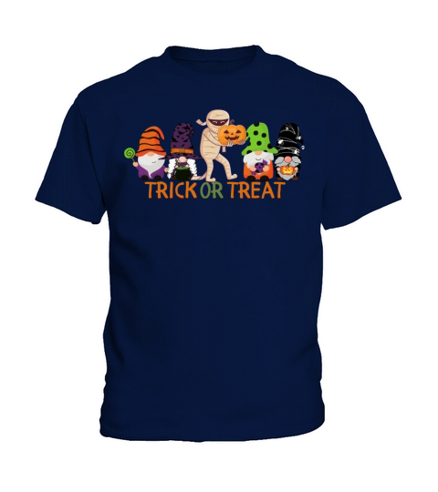 Trick or Treat Gnomes Kids T-Shirt