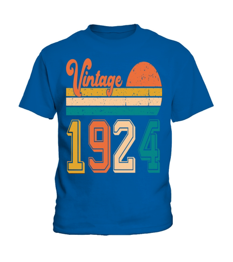 Vintage 1924 birthday gift Kids T-Shirt