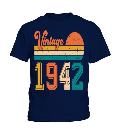 Vintage 1943 birthday gift Kids T-Shirt
