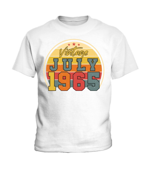 Vintage July 1965 Kids T-Shirt