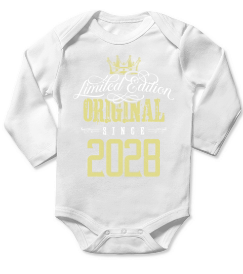 2028 limited edition Long Sleeve Baby One-Piece