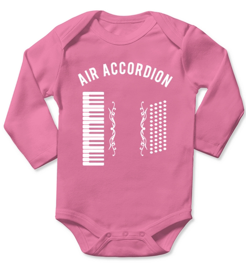 air piano accordion t shirt Long Sleeve Baby One-Piece