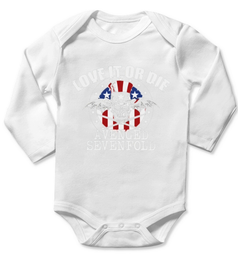 Avenged Sevenfold Long Sleeve Baby One-Piece