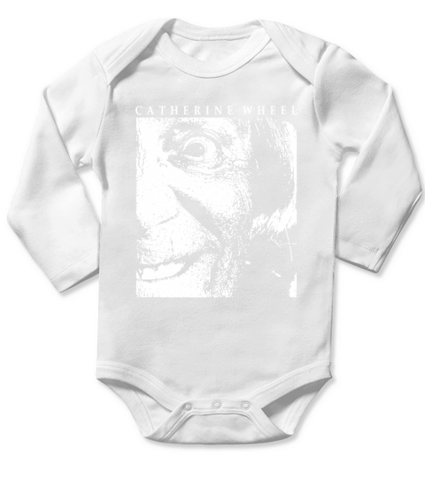 Catherine Wheel Band Tshirt Long Sleeve Baby One-Piece