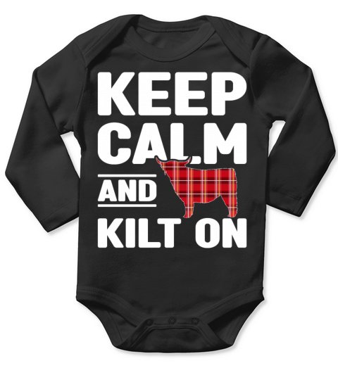 How To Wear The Kilt Design For A Tartan Kilt Guy Long Sleeve Baby One-Piece