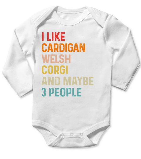 I Like Catahoula Leopard Dog And Maybe 3 People Long Sleeve Baby One-Piece