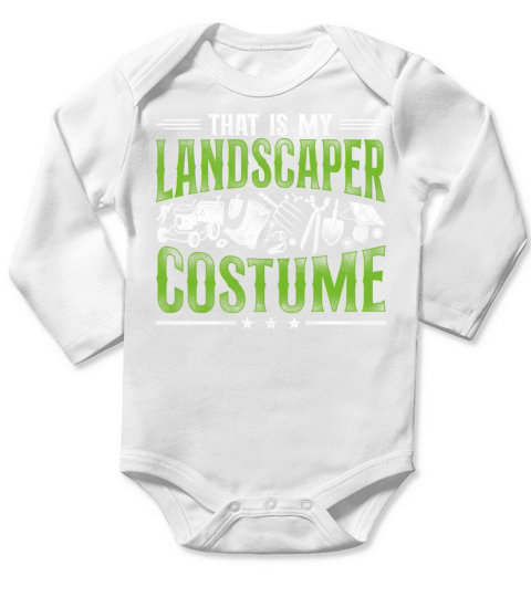 Landscaper Landscaping Landscape Long Sleeve Baby One-Piece