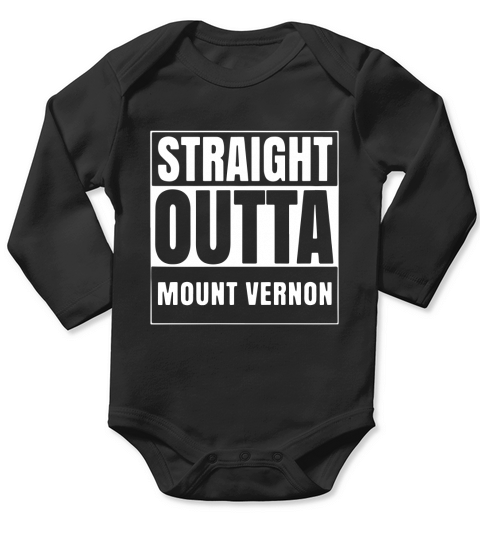 Mount Vernon, New York Long Sleeve Baby One-Piece