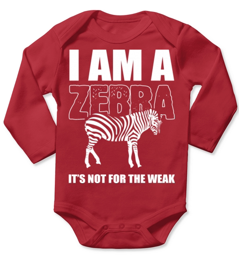 Not for Weak Brave Person Gift Long Sleeve Baby One-Piece