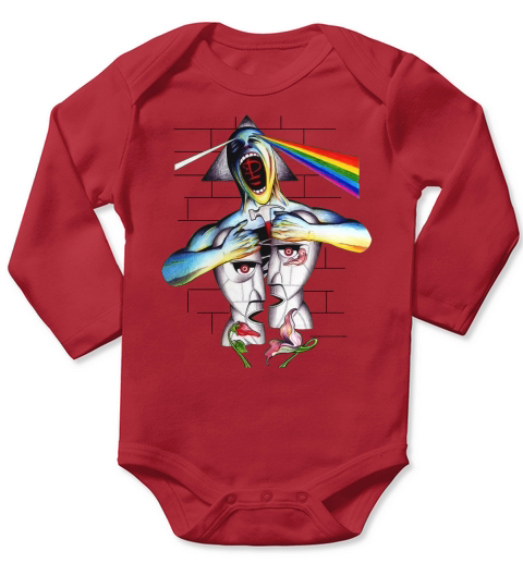 PINK FLOYD Long Sleeve Baby One-Piece