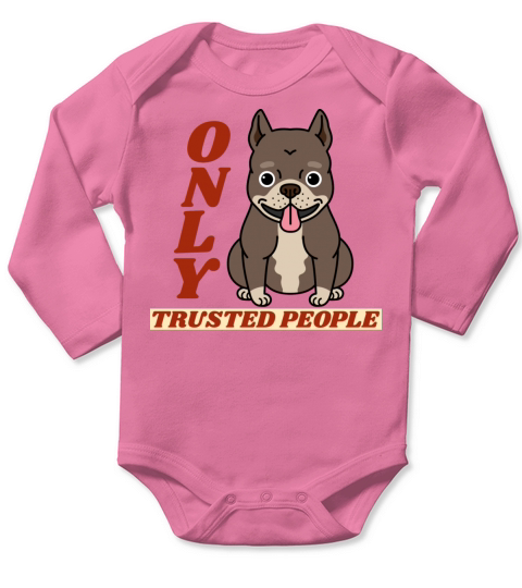 simple dog design Long Sleeve Baby One-Piece