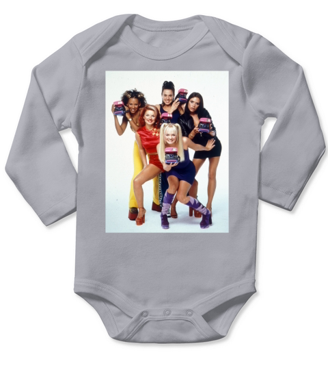 Spice Girls Long Sleeve Baby One-Piece