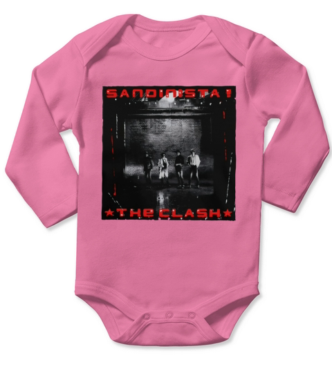 The Clash - Sandinista Long Sleeve Baby One-Piece