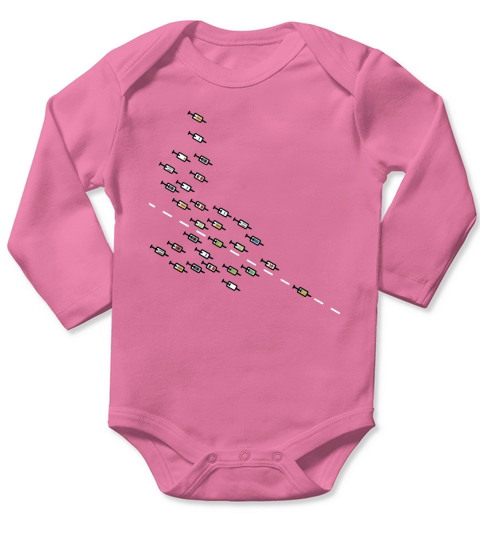 Tour de France T-Shirts Long Sleeve Baby One-Piece