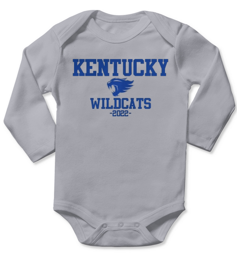 University of Kentucky wildcats Class of 2022 Long Sleeve Baby One-Piece