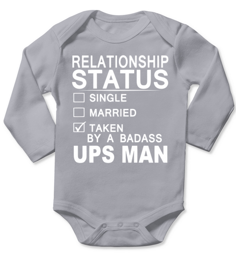 ups Long Sleeve Baby One-Piece