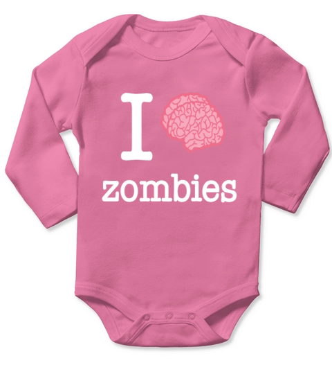 Zombies Long Sleeve Baby One-Piece